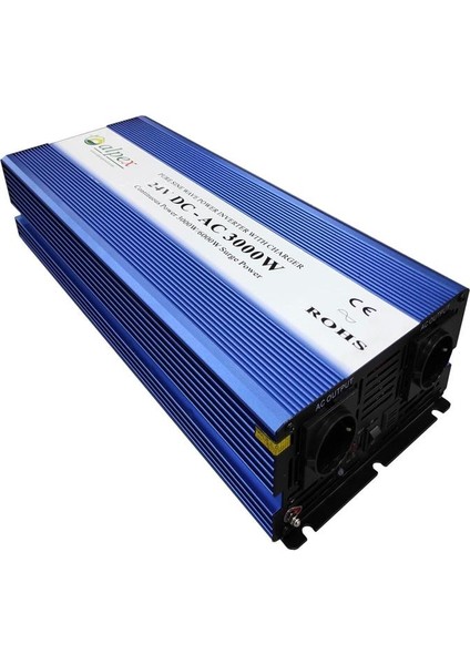 Alpex 3000 Watt 24 Volt Ups (Şebeke Şarjlı) Tam Sin. Inverter