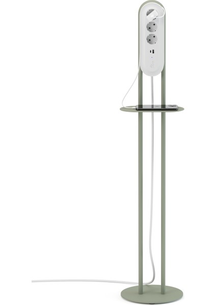 Blue Standlı Priz 1.5 Metre Yeşil