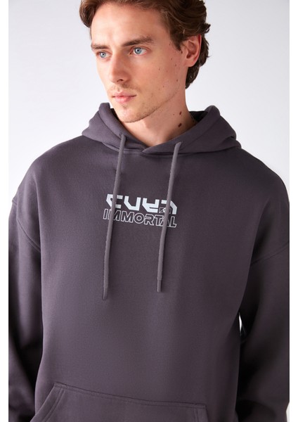 Volcano Relaxed Antrasit Sweatshirt