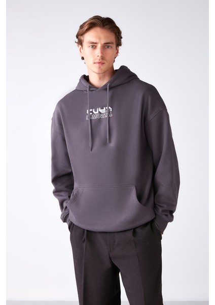 Volcano Relaxed Antrasit Sweatshirt
