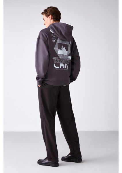Volcano Relaxed Antrasit Sweatshirt