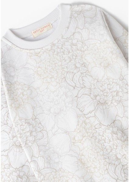 Çiçek Desenli Eşofman Takımı modelleri