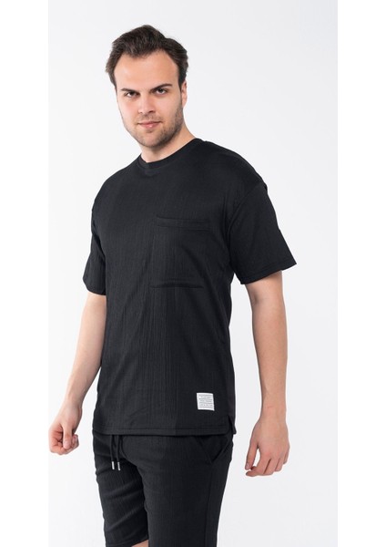 Erkek Oversize Şort T-Shirt Takım