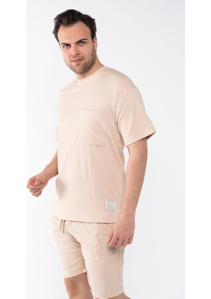 Erkek Oversize Şort T-Shirt Takım