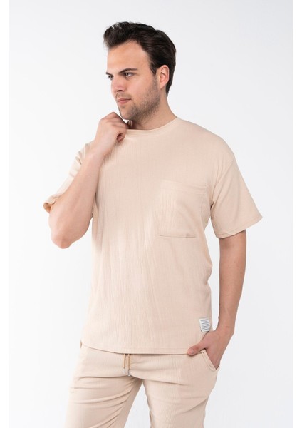 Erkek Oversize Şort T-Shirt Takım