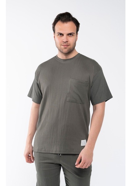 Erkek Oversize Şort T-Shirt Takım