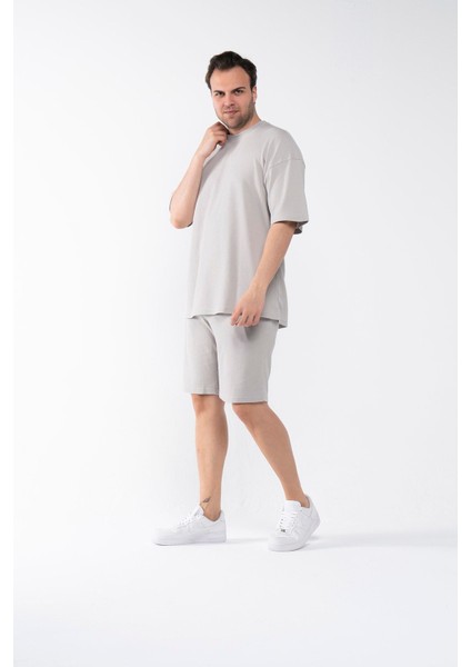Erkek Oversize Şort T-Shirt Takım fırsatları