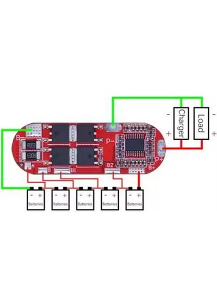 5s 25A Li-Ion Pcb Bms