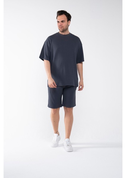 Erkek Oversize Şort T-Shirt Takım modelleri