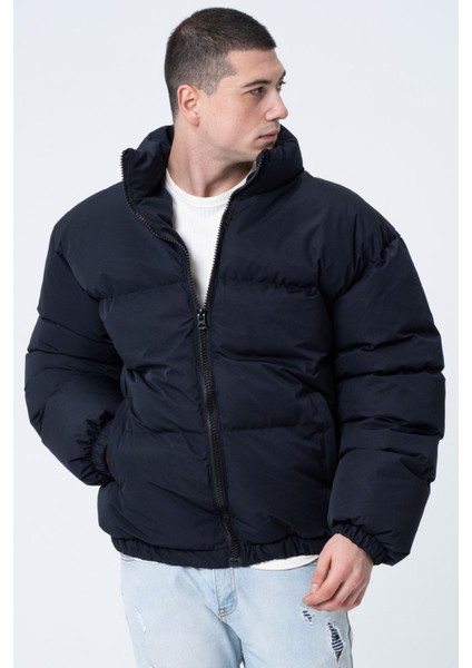 Erkek Siyah Oversize Bomber Su Geçirmez Waterproof Mont Kaban modelleri