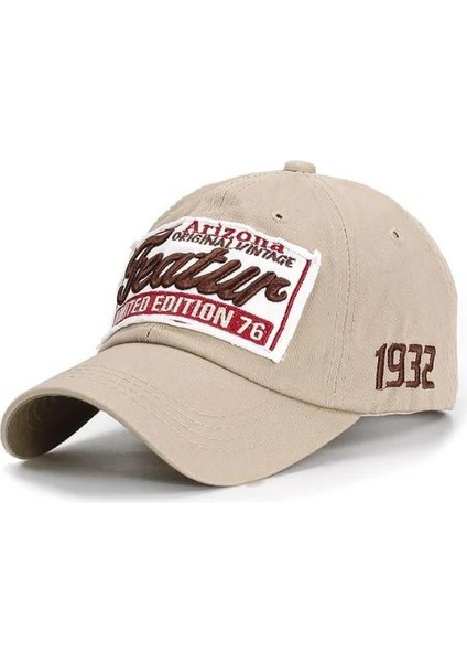 Featur Arizona Erkek Kadın Vintage Beyzbol Pamuklu Şapka