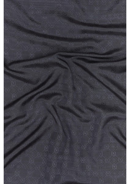 Monogram Pamuk Ipek Eşarp 40829-TURKUAZ modelleri