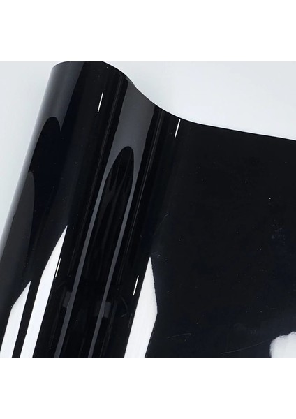 Piano Black Siyah Hava Kanallı Parlak Koruma Jelatinli Folyo 50CM x 3 Metre