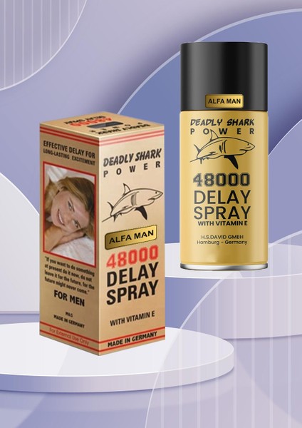 Alfa Man 48BIN Geciktiricili Sprey 45 ml