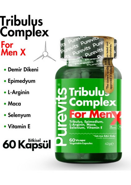 Tribulus Formen Complex 60 Veg.cap.