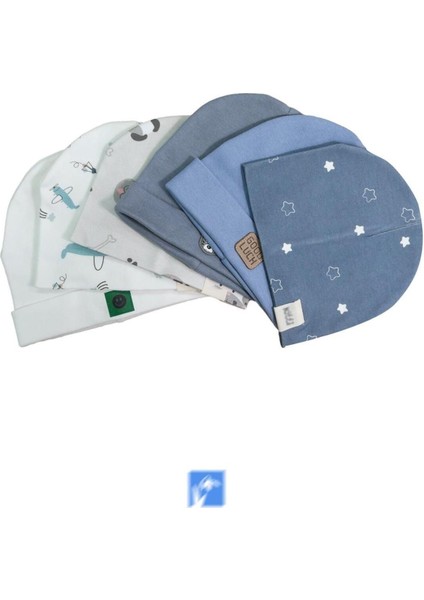 %100 Pamuk Cotton Uçak Baskılı Erkek Bebe Penye ( 2-5 Yaş )