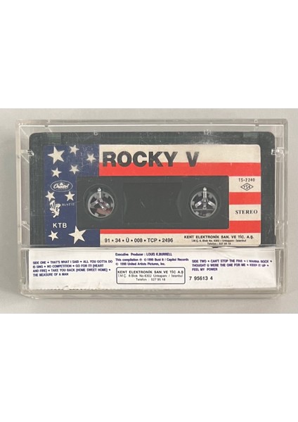 Rocky 5 Music From And Inspired By The Motion Picture - Kaset