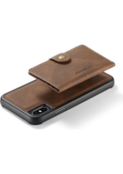 IPhone Için Kılıf X/xs Standı Ayrılabilir Manyetik Tasarım Cardholder Magsafe (Yurt Dışından) modelleri