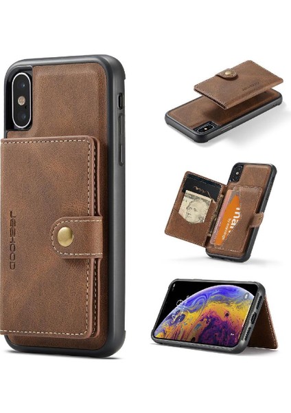 IPhone Için Kılıf X/xs Standı Ayrılabilir Manyetik Tasarım Cardholder Magsafe (Yurt Dışından) indirimleri