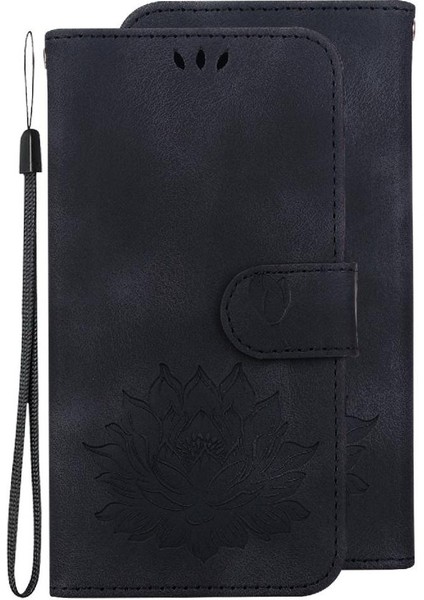 Samsung Galaxy Galaxy Için Flip Case 5g Kickstand Kabartma Lotus Çiçek Cüzdan (Yurt Dışından) indirimleri