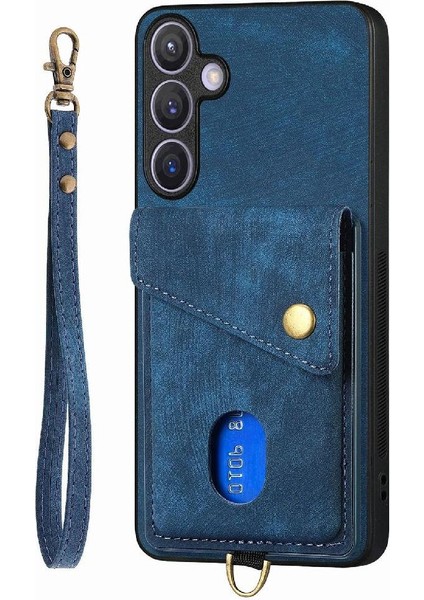Samsung Galaxy S24 Manyetik Kapatma Kart Yuvası Ayrılabilir Kordon Için Kılıf (Yurt Dışından) fırsatları