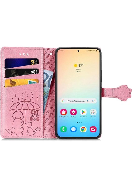 Samsung Galaxy S24 Darbeye Kapak Kapak Karikatür Hayvanlar Deri (Yurt Dışından) fırsatları