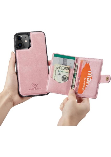 IPhone 12 Için Kılıf Standı Cardholder Magsafe Ayrılabilir Manyetik Tasarım (Yurt Dışından) indirimleri