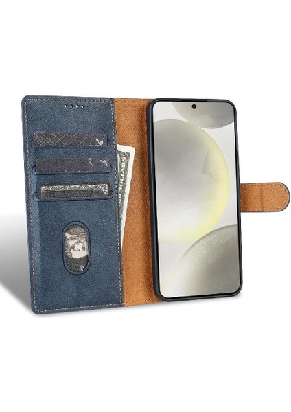 Samsung Galaxy Için Flip Case A52S 5g Anti Kayma Yan Cep Kart Yuvaları (Yurt Dışından)
