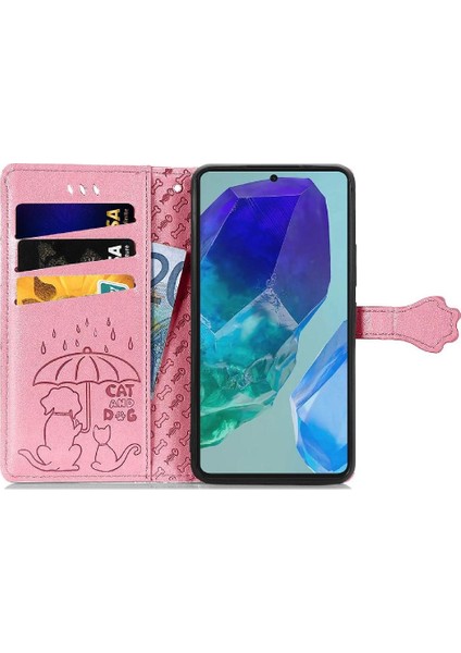 Samsung Galaxy A16 5g Karikatür Hayvanlar Darbeye Kısa Kayış (Yurt Dışından)