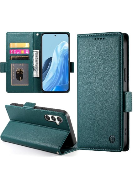 Samsung Galaxy M35 Günlük Kullanım Için Flip Case Cüzdan Iş Çevir Kart Yuvaları (Yurt Dışından)