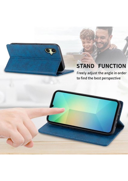 Samsung Galaxy A06 Kart Yuvası Tpu Kickstand Iş Rahat Için Flip Case (Yurt Dışından)