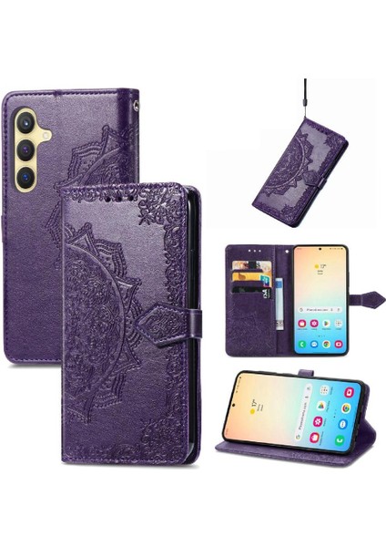 Samsung Galaxy S24 Flip Kapak Darbeye Basit Iş Durum (Yurt Dışından)