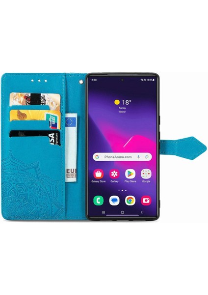Samsung Galaxy S24 Ultra Kapak Kapak Için Kılıf Zarif Desen Deri (Yurt Dışından) fırsatları