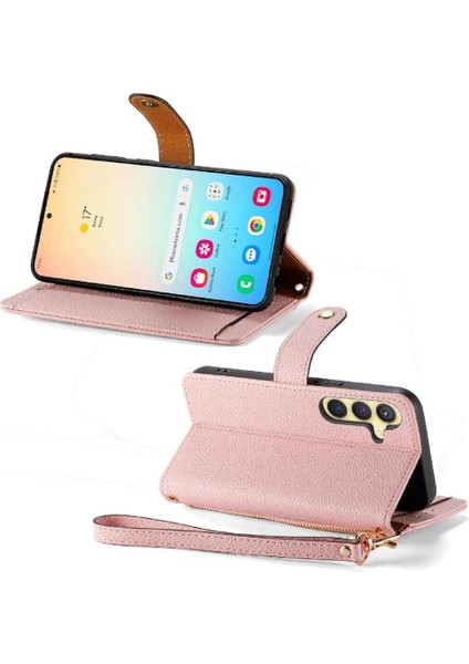 Samsung Galaxy S24 Artı Kordon Fermuar Cüzdan Deri Kılıf Aşk (Yurt Dışından) modelleri