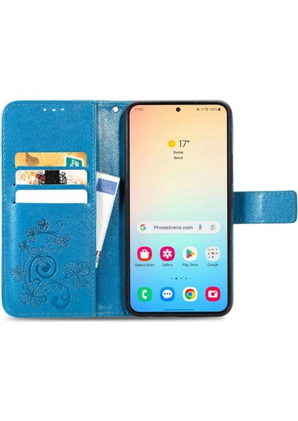 Samsung Galaxy S24 Kısa Kayış Dört Yapraklı Yonca Deri Kılıf (Yurt Dışından) indirimleri