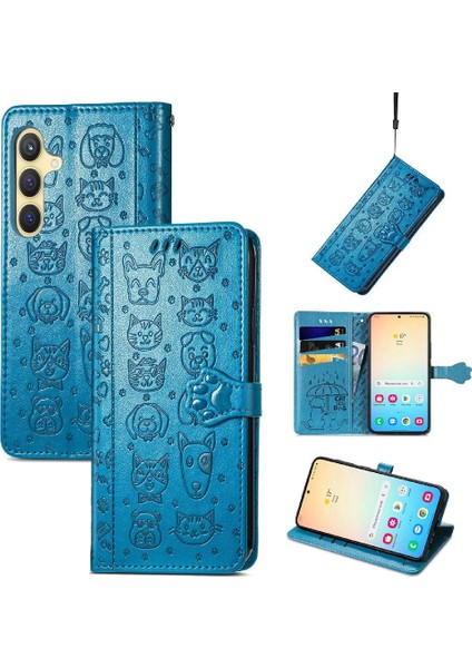 Samsung Galaxy S24 Artı Darbeye Deri Kılıf Karikatür Hayvanlar (Yurt Dışından) fiyatları