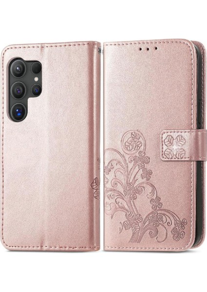 Samsung Galaxy S24 Ultra Zarif Iş Kısa Kayış Dört Yaprak (Yurt Dışından) fiyatları