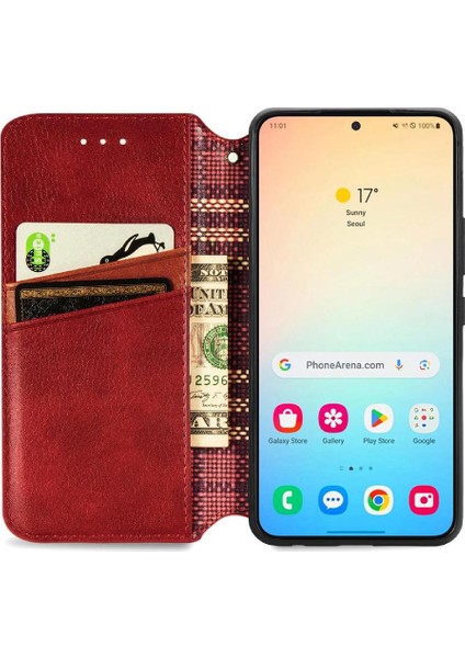 Samsung Galaxy S24 Artı Zarif Iş Cüzdan Fonksiyon Vaka (Yurt Dışından) indirimleri