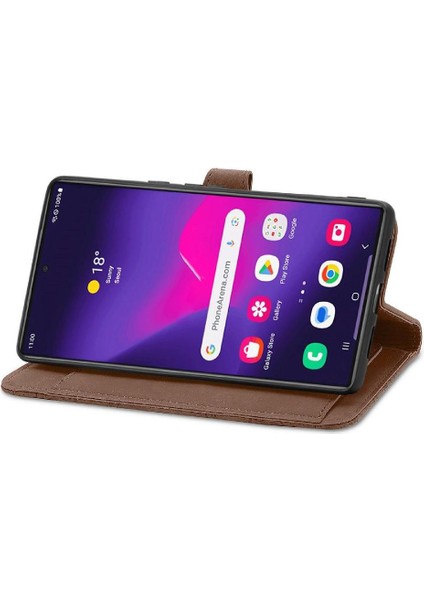 Samsung Galaxy S24 Ultra Cüzdan Çok Renkli Flip Fermuar Tarzı (Yurt Dışından)