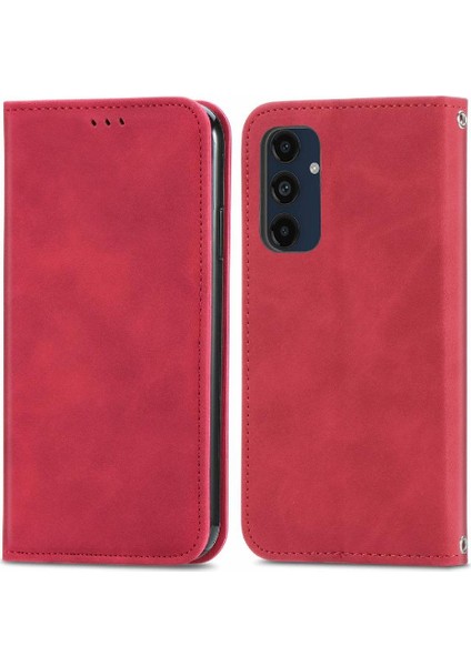 Samsung Galaxy A16 5g Için Flip Case Basit Iş Darbeye Deri (Yurt Dışından)