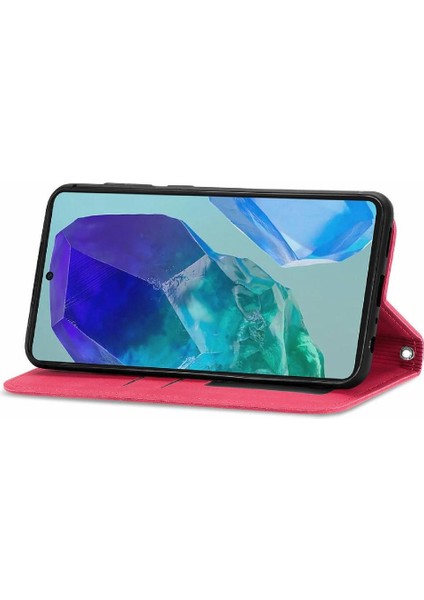 Samsung Galaxy A16 5g Için Flip Case Basit Iş Darbeye Deri (Yurt Dışından)