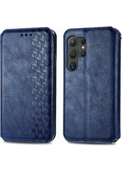 Samsung Galaxy S24 Ultra Cüzdan Fonksiyonu Için Kılıf Kapak Çevirin Deri Kılıf (Yurt Dışından) fırsatları