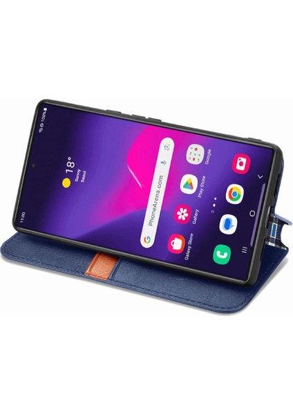 Samsung Galaxy S24 Ultra Cüzdan Fonksiyonu Için Kılıf Kapak Çevirin Deri Kılıf (Yurt Dışından) indirimleri
