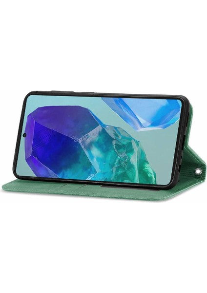 Samsung Galaxy A16 5g Için Flip Case Basit Iş Darbeye Deri (Yurt Dışından)