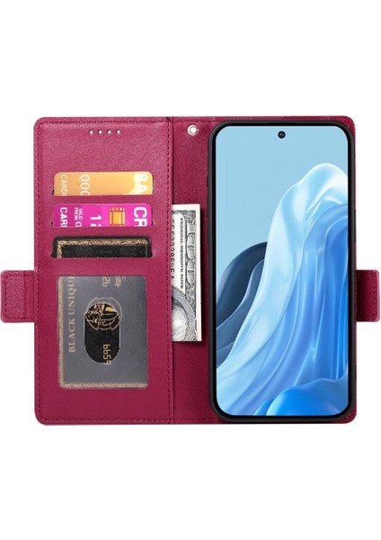Samsung Galaxy M35 Günlük Kullanım Için Flip Case Cüzdan Iş Çevir Kart Yuvaları (Yurt Dışından)