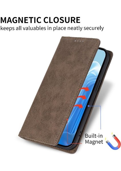 Samsung Galaxy M35 Tpu Kickstand Iş Rahat Kart Yuvası Için Flip Case (Yurt Dışından)