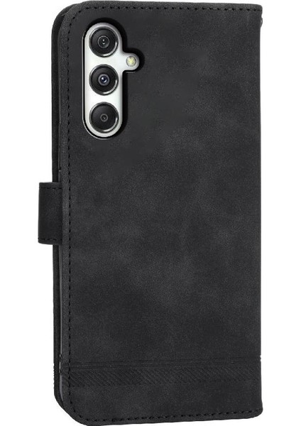 Samsung Galaxy M35 Manyetik Kapatma Kart Yuvaları Bileklik Için Flip Case (Yurt Dışından)
