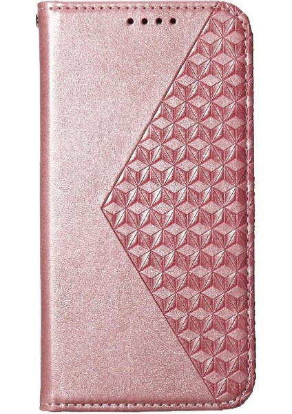 Samsung Galaxy M35 Cüzdan El Kayışı Standı Için Flip Case Günlük Kullanım Eşkenar Dörtgen (Yurt Dışından)