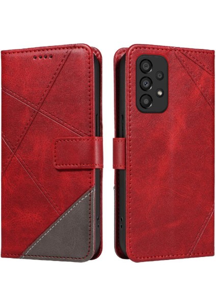 Samsung Galaxy A73 5g Deri Telefon Koruma Çantası ile Flip Case ve (Yurt Dışından) modelleri