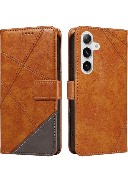 Samsung Galaxy S24 Artı Deri Telefon Koruma Çantası ile Flip Case (Yurt Dışından) modelleri